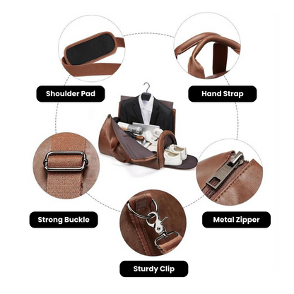 Sac de voyage en cuir